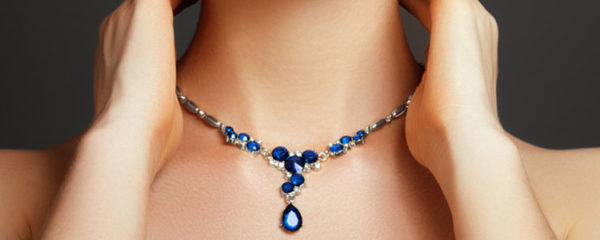 sapphire necklace