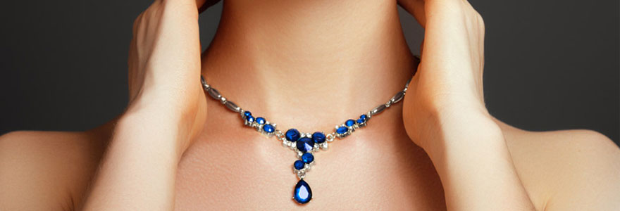 sapphire necklace